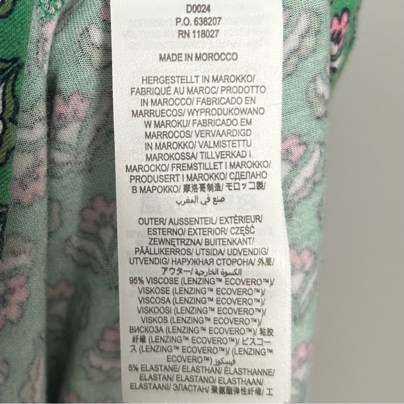 Boden Eva Jersey Knit Midi Dress Women’s Size 14 Floral Retro Whimsical Flared - Picture 8 of 8